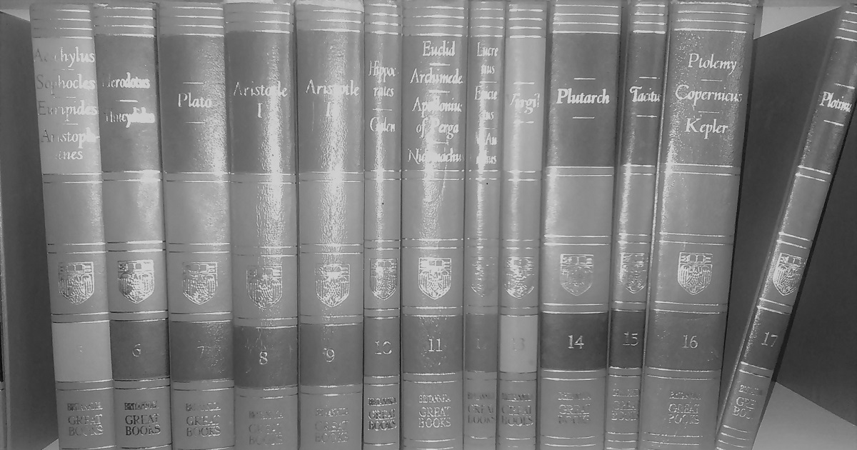 Volumes of the 1952 Britannica Great Books